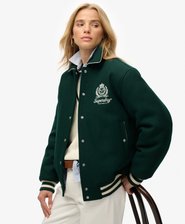 Country Club Wool Bomber Jacket