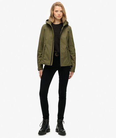 Hooded Classic Trekker Jacket Image 3