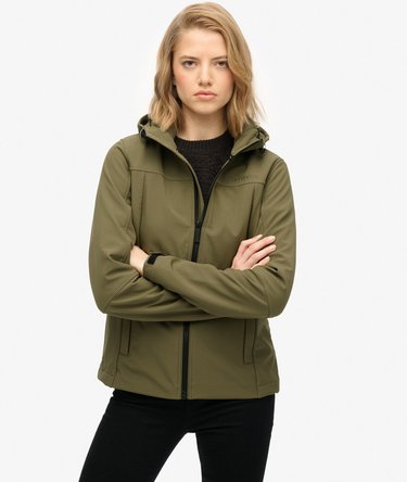 Hooded Classic Trekker Jacket Image 6