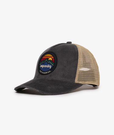 Mesh Cord Trucker Cap Image 4