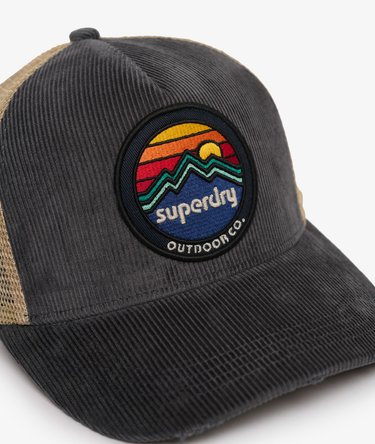 Mesh Cord Trucker Cap Image 6