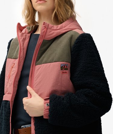 Hooded Fleece Jacket Image 2