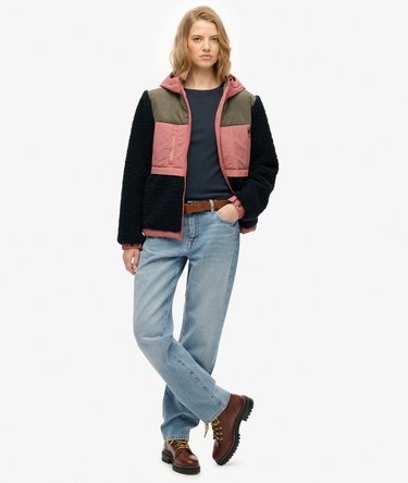 Hooded Fleece Jacket Image 3