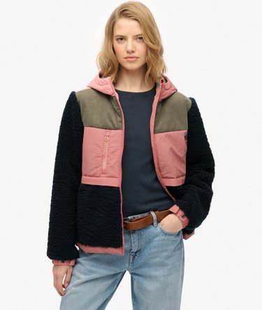 Hooded Fleece Jacket Image 1