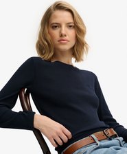 Athletic Essentials Logo Garment Dyed Ribbed Top
