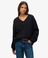 Oversized V Neck Jumper