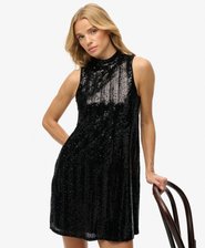 Sl Sequin A Line Mini Dress
