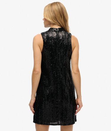 Sl Sequin A Line Mini Dress Image 5