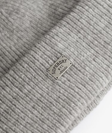 Beaniem&uuml;tze mit geripptem Strickmuster Image 3