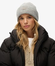 Rib Knitted Beanie Hat