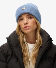 Rib Knitted Beanie Hat
