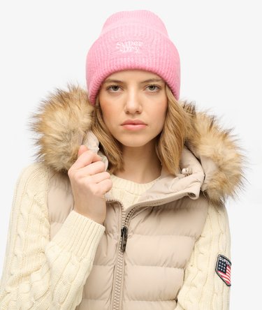 Blød Ribstrikket Hue Image 2