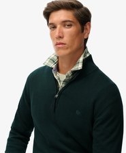 Essentials Cotton Half Zip Jumper