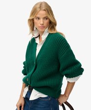 Cardigan Col V Épais