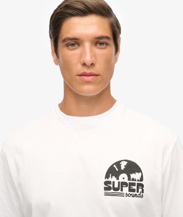 Record Label T-Shirt in Oversize-Passform Image 4