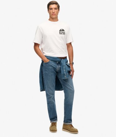 Record Label T-Shirt in Oversize-Passform Image 3