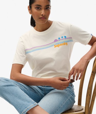 Rainbow Stripe T-Shirt Image 2