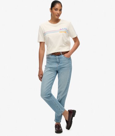 Rainbow Stripe T-Shirt Image 3