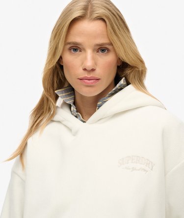 Country Club Velour Relaxed Hoodie Image 4