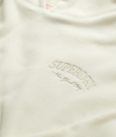 Country Club Velour Relaxed Hoodie Image 6