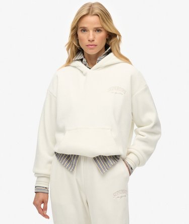 Country Club Velour Relaxed Hoodie Image 1