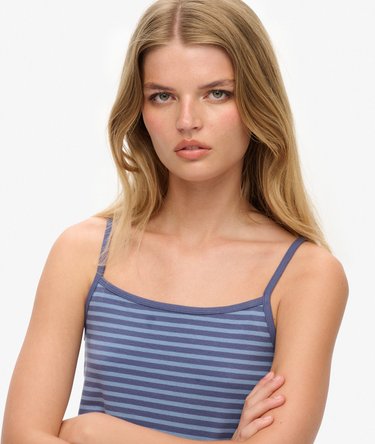 Athletic Essentials Jersey Stripe Tank Top Image 4