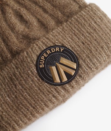 Cable Luxe Knit Beanie Hat Image 3