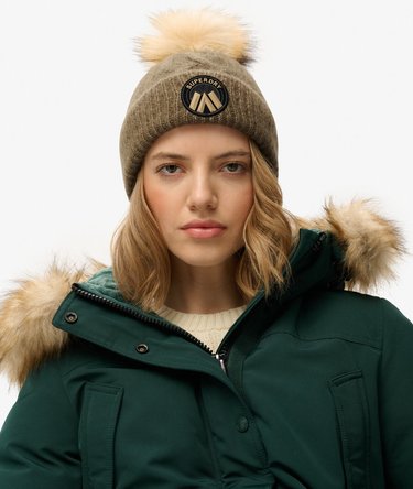 Cable Luxe Knit Beanie Hat Image 2