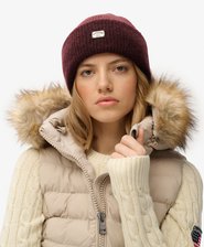 Gorro en punto de canalé