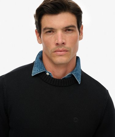 Preppy Baumwoll-Pullover Image 4