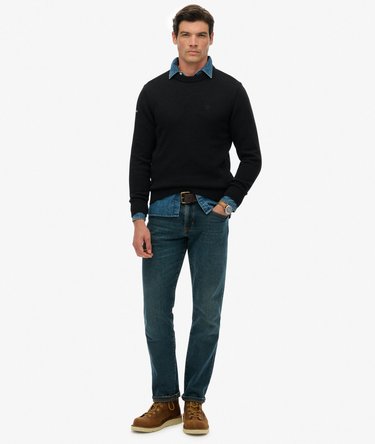 Preppy Baumwoll-Pullover Image 3