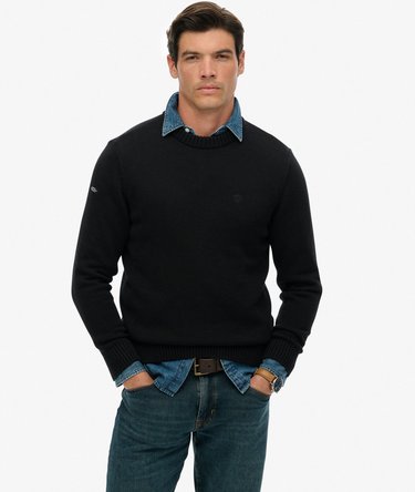 Preppy Baumwoll-Pullover Image 1