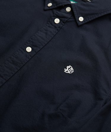 Slim Oxford Button Down Long Sleeve Shirt Image 6