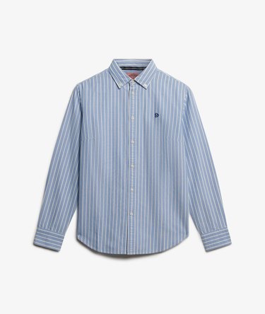Slim Oxford Button Down Long Sleeve Shirt Image 6