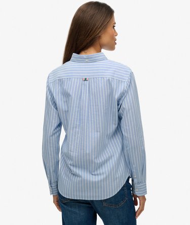 Slim Oxford Button Down Long Sleeve Shirt Image 5