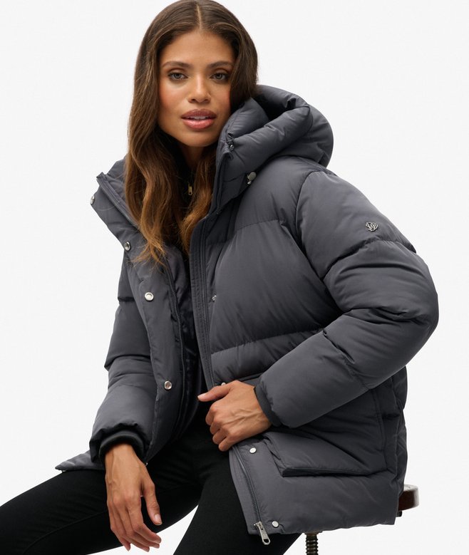 Short Duvet Puffer Jacket