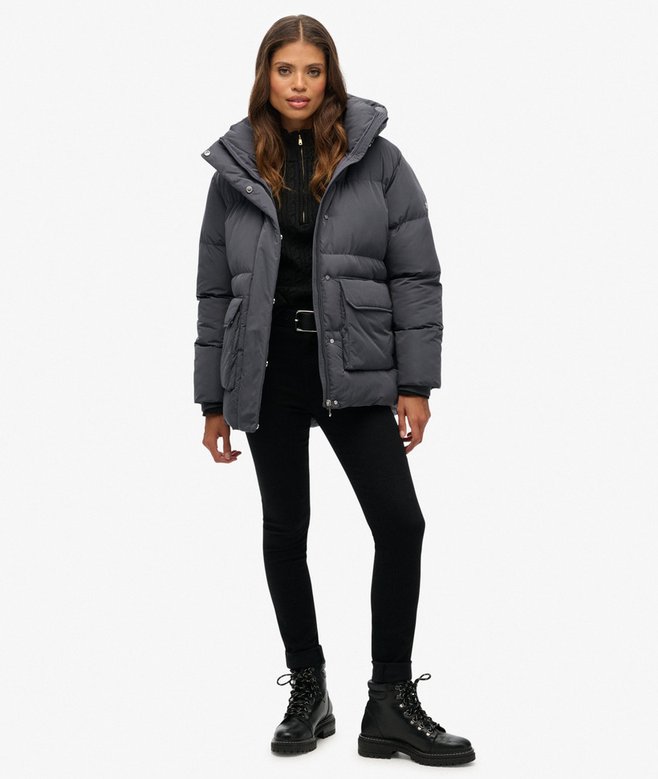 Short Duvet Puffer Jacket