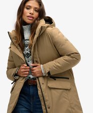 City Fishtail Padded Parka