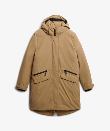 City Fishtail Padded Parka Image 9