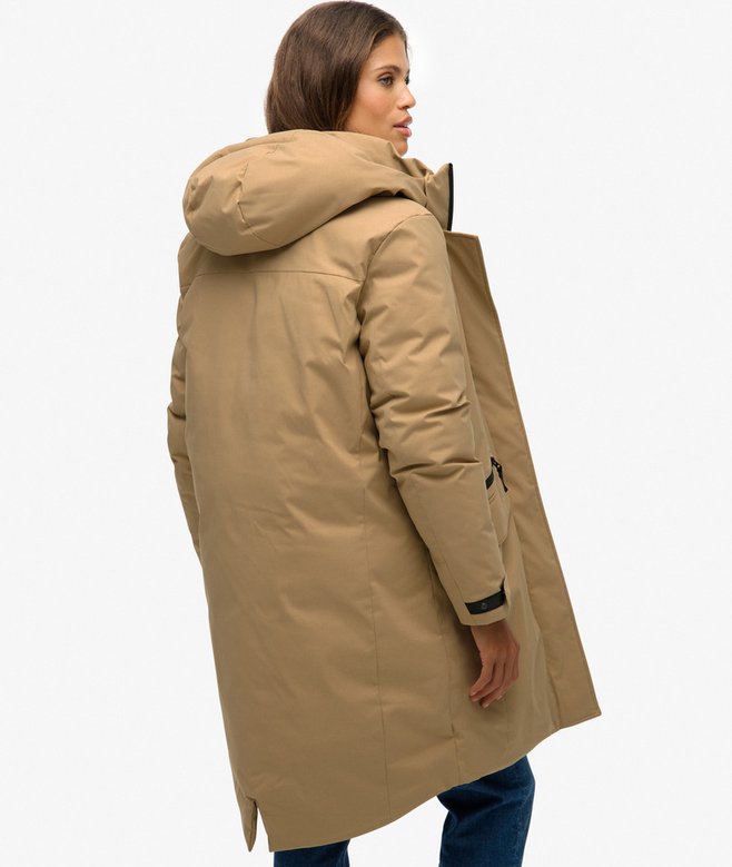 City Fishtail Padded Parka