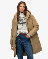 City Fishtail Padded Parka