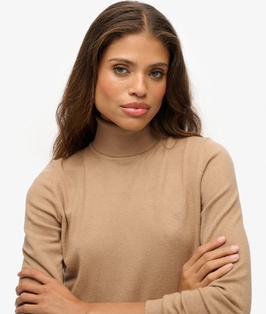 Classic Turtle Neck Jumper Image 3