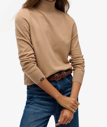 Classic Turtle Neck Jumper Image 2