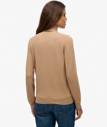 Classic Turtle Neck Jumper Image 4