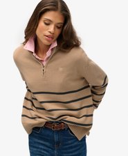 Knitted Half Zip Jumper