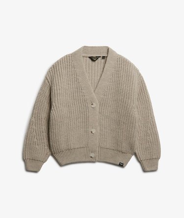 Chunky V-Neckline Cardigan Image 6