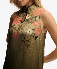 Jacquard A-Line Mini Dress