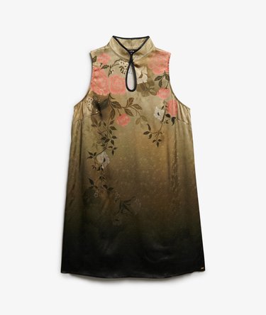 Jacquard A-Line Mini Dress Image 8