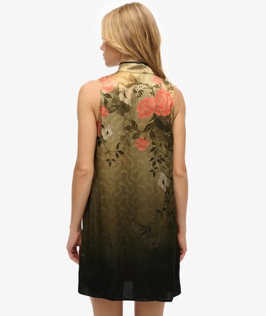 Jacquard A-Line Mini Dress Image 5