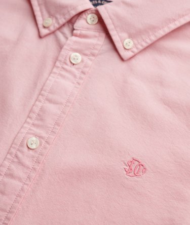 Slim Oxford Button Down Long Sleeve Shirt Image 6